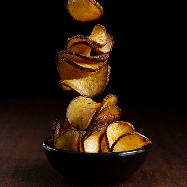 roasted potato chips